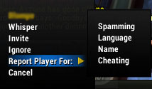 Warcraft right click menu